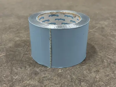 10x Coroplast aluminium tape - folie (75mm × 50m) 1510 AWX – kavel bij XL Auctions