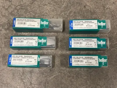 Heller spiraalboor set 6-delig – kavel bij XL Auctions