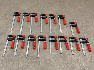 Solid F-lijmtangen set 15-delig – kavel bij XL Auctions