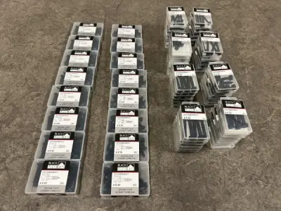 Blackline houtdraadbout HCP zwart set 64-delig – kavel bij XL Auctions