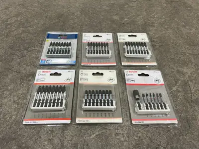 Bosch bits set 6-delig – kavel bij XL Auctions