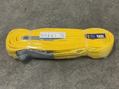 2x Konvox Hijsband Geel 3 Ton - 8m – kavel bij XL Auctions