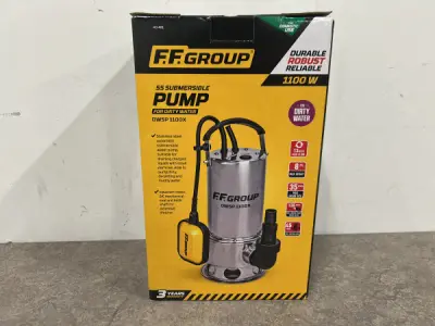 FF Group dompelpomp 1100W DWSP 1100X – kavel bij XL Auctions