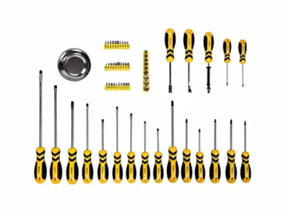 Toolland HSET04N 60-delige schroevendraaier- en bitset – kavel bij XL Auctions