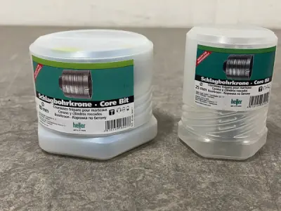 Heller dozenboor set 2-delig ø25/80mm – kavel bij XL Auctions