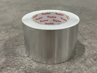 3x Coroplast aluminium tape (75mm × 50m) 942 ALU SE – kavel bij XL Auctions