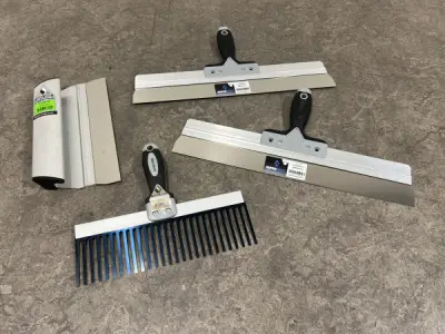 Super Prof stukadoorsgereedschap set 4-delig – kavel bij XL Auctions