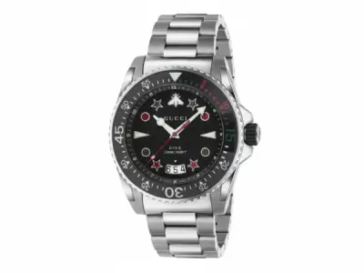 Gucci | Exclusief Dive Sporthorloge met Saffierglas – kavel bij XL Auctions