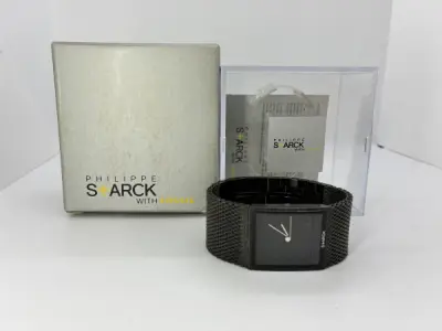 Philippe Starck | Iconisch Minimalistisch Designhorloge – kavel bij XL Auctions