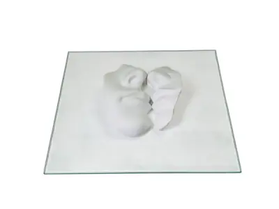 Modern Design | 3D Abstracte Gezichten Sculptuur – kavel bij XL Auctions