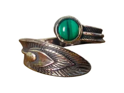Luna Bodin | Elegante 925 Zilveren Veer Ring – kavel bij XL Auctions