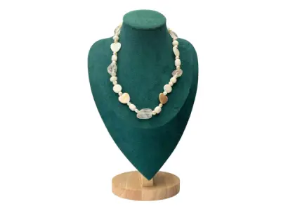 Elegant Collier met Parelmoeren Harten, Zoetwaterparels – kavel bij XL Auctions