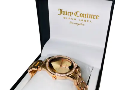 Juicy Couture Black Label | Rose Gold 'Heart' Dial – kavel bij XL Auctions