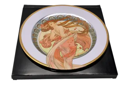 MTDay | Schitterend Art Nouveau Wandbord Alphonse Mucha – kavel bij XL Auctions