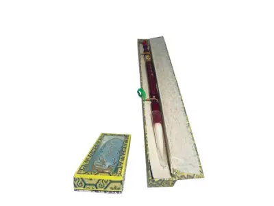 Exclusieve Vintage Chinese Kalligrafieset met Penseel – kavel bij XL Auctions