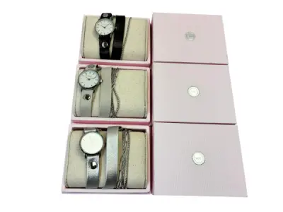 My Jewellery | Exclusieve 3-Delige Horloge- en Armbandset – kavel bij XL Auctions