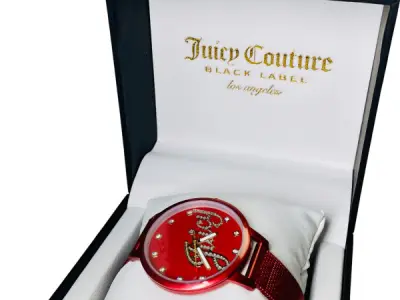 Juicy Couture Black Label | Bright Red & Crystals – kavel bij XL Auctions