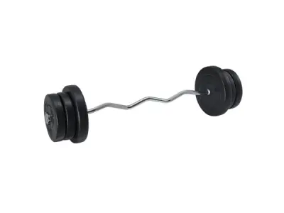 Halterset 3 in 1 / 60kg halterstang – kavel bij XL Auctions