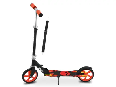 Inklapbare Step / Scooter - Fire - XXL Wielen – kavel bij XL Auctions