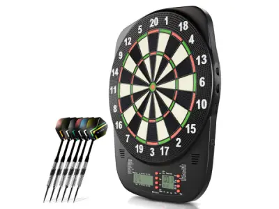Elektronisch Dartbord - Incl. lcd-scherm - USB-C-poort - 18 – kavel bij XL Auctions