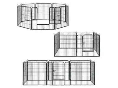 Metalen puppyren - 8-delig – kavel bij XL Auctions