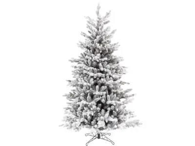 Luxe kunstkerstboom Djill Pine 155cm SNEEUW - NIEUW – kavel bij XL Auctions