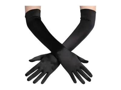 Handschoenen lang - zwart - 55cm – kavel bij XL Auctions