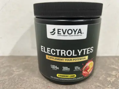 5x Evoya electrolytes strawberry lemon 300g – kavel bij XL Auctions