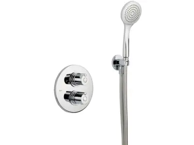 LifeWellness Base Inbouw badset chroom tbv bad-vul combinati – kavel bij XL Auctions