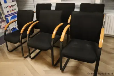 Vergaderstoelen - 6 stuks – kavel bij ProVeiling, Waddinxveen