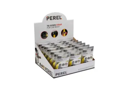 2x Perel spanband voor autokofferbak display 21st – kavel bij XL Auctions