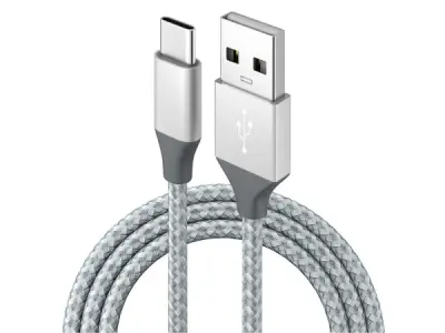 USB C flexibele oplaadkabel - 3 meter – kavel bij XL Auctions