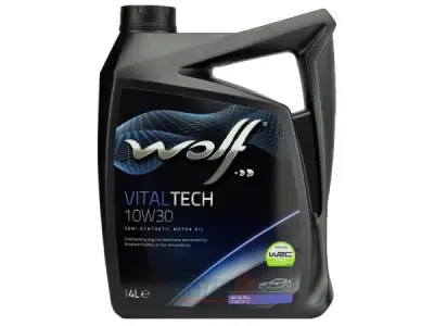 4x Wolf motorolie semi-synthetisch 10W-30 4L – kavel bij XL Auctions