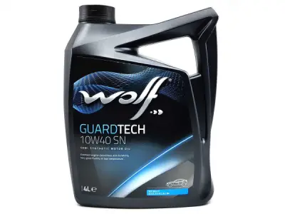 4x Wolf motorolie semi-synthetisch 10W-40 4L – kavel bij XL Auctions