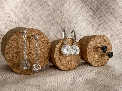 Sieraden mystery set 8 delig ringmaat 18 – kavel bij XL Auctions