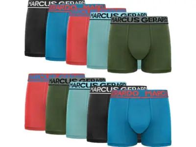 Marcus Gerardo 10-pack boxershorts heren katoen maat xxl – kavel bij XL Auctions