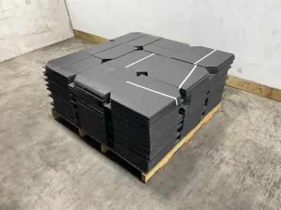 1008x Cedral Leisteen Brandklasse A2 Zwart 40x40cm – kavel bij XL Auctions