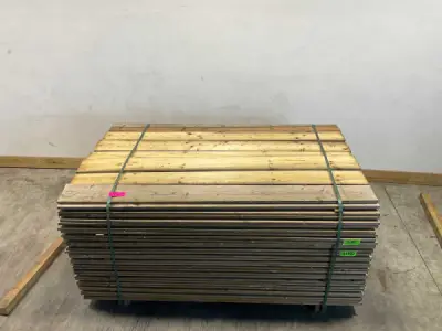 224x Vuren plank 180x16x1,7 cm – kavel bij XL Auctions
