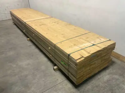 50x Vuren plank geschaafd 510x14,5x2cm – kavel bij XL Auctions