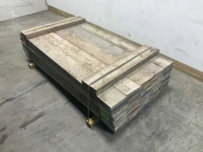 50x Steigerplank gebruikt 200x20x3,2cm – kavel bij XL Auctions