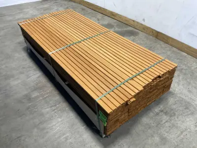 25x ThermoWood Ayous Rib3 gevelbekleding 210x14x1,7cm – kavel bij XL Auctions