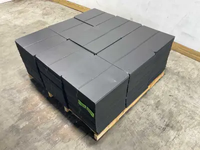1008x Cedral leisteen - zwart - 40x40cm – kavel bij XL Auctions