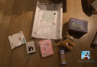 Lot d'accessoires pour bébé – kavel bij Clicpublic