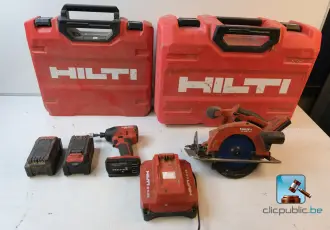Lot de machines électroportatives – kavel bij Clicpublic