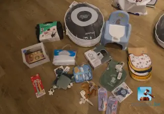 Lot d'accessoires pour bébé – kavel bij Clicpublic