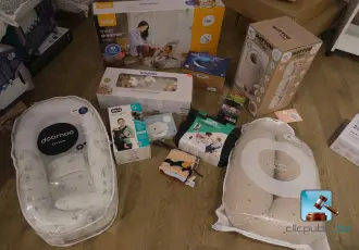 Lot d'accessoires pour bébé – kavel bij Clicpublic
