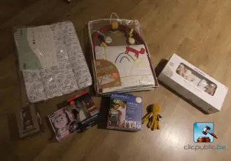 Lot d'accessoires pour bébé – kavel bij Clicpublic