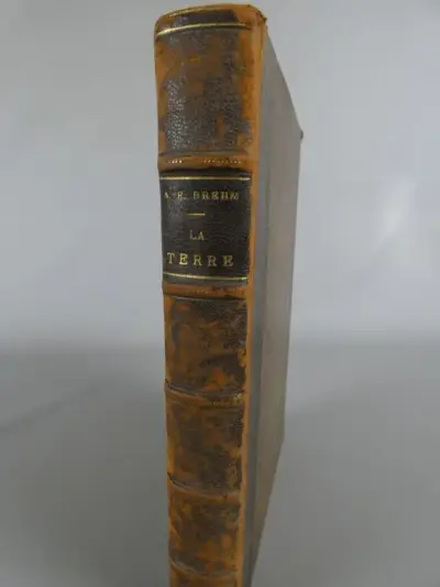 Oud boek La Terre - Les Mers et les Continents – kavel bij De Kringwinkel, Diest
