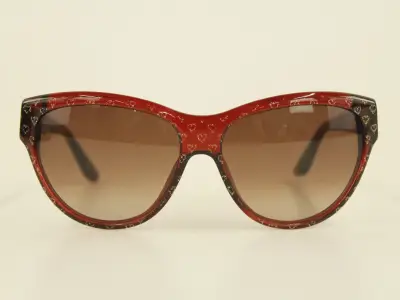 Marc by Marc Jacobs Glitterhartjes zonnebril - MMJ 280/S – kavel bij De Kringwinkel, Antwerpen