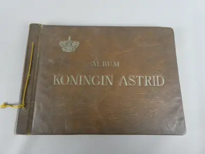 Album Koningin Astrid Cote d'or – kavel bij De Kringwinkel, Diest